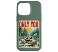 Only You Can Prevent Wildfires Smokey Bear Kayak Paddling Custodia per iPhone 14 Pro Max