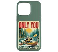 Only You Can Prevent Wildfires Smokey Bear Kayak Paddling Custodia per iPhone 15 Pro Max