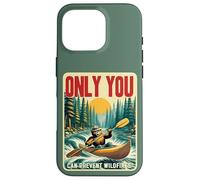 Only You Can Prevent Wildfires Smokey Bear Kayak Paddling Custodia per iPhone 16 Pro