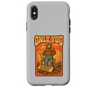 Only You Classic Smokey Bear & Friends Prevent Wildfires Custodia per iPhone X/XS