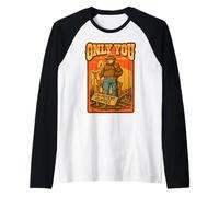 Only You Classic Smokey Bear & Friends Prevent Wildfires Maglia con Maniche Raglan