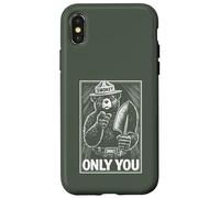 Only You Classic Smokey Bear Pointing WPA Style Custodia per iPhone X/XS