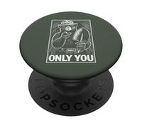 Only You Classic Smokey Bear Pointing WPA Style PopSockets PopGrip Adesivo