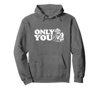 Only You Vintage Pointing Smokey Bear Felpa con Cappuccio
