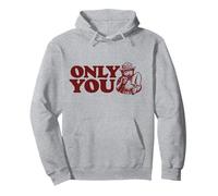 Only You Vintage Pointing Smokey Bear Felpa con Cappuccio