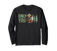 Only You Vintage Pointing Smokey Bear Maglia a Manica