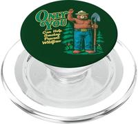 Only You Waving Smokey Bear Vintage PopSockets PopGrip per MagSafe