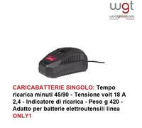 Only1 Excel Elettrosega 18v Barra Cm.15 Con Batteria Litio E Caricabatteria