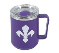 Only4fan S.r.l. ACF Fiorentina Tazza Acciaio Termica Prodotto Ufficiale, giglio