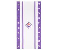 Only4fan S.r.l. ACF Fiorentina Telo Piscina/Palestra 70x140 cm in microfibra Prodotto Ufficiale, bianco