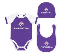 Only4fan srl ACF Fiorentina Set completo neonato, 6-9 mesi