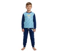 Only4fan SS Lazio Pigiama Manica Lunga Kid Set, Blu, 14 Anni Unisex-Bambini e Ragazzi