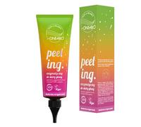 ONLYBIO Hair Balance peeling enzimatico per cuoio capelluto con acidi AHA per una crescita sana dei capelli - vegano e naturale con profumo di litchi