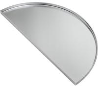 onlyfire Φ46.2 CM Piastra per Barbecue in Acciaio Inox Semitonda per Griglie a Carbonella e a Gas, Piastra per Griglia per Griglie in Ceramica Kamado Joe e Griglie Kettle, 46.2 x 22.9 x 1.4 CM