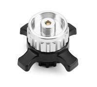 Onlyfire Adattatore per Cartuccia di Gas per Collegamento da Campingaz Easy-Click/CV Bombola Gas, Adattatore di Conversione da Bloccaggio a Baionetta a Connessione con Filettatura a Vite da 7/16"