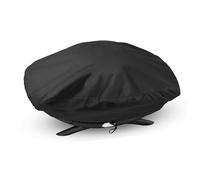 onlyfire BBQ griglia a Gas di Copertura per Barbecue per Weber Baby Q, Q200 Q220 e Q2000 Gas Griglie, Nero