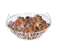 Onlyfire Cestini per Carbonella Cesto in Frassino Carboncino in Acciaio Inossidabile, per BGE Grande, Kamado Joe Classic
