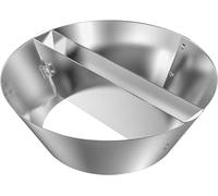 onlyfire Cestini per Carbonella da Barbecue, Affumicatore BBQ in Acciaio Inossidabile per Weber 57 cm Kettle BBQ e Altre 47/57/67 cm Kettle Griglie