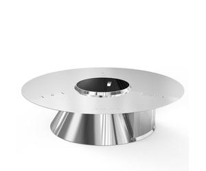 onlyfire Dispositivo di Gestione del Calore del Carbone con Serbatoio d'Acqua Staccabile per Weber Kettle Barbecue a Carbone da 57&67 cm, Charcoal Heat Controller, Ricambio per Weber 7666