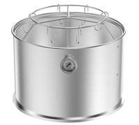 onlyfire Griglia in acciaio inox per affumicare, sistema di sospensione a coste, per griglie a bollitore da 35,6 cm