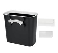 onlyfire Pattumiere Magnetico, Pattumiere da Cucina per Griglie, Cestino per Rifiuti in Plastica da 8 L per Cucina/Camera da Letto/Bagno/Campeggio, Nero