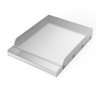 onlyfire Piastra per Barbecue in Acciaio Inox, Piastra per Grill per La Maggior Parte dei Barbecue a Gas e a Carbonella, 40.5 × 31.8 cm