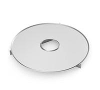 Onlyfire Piastra per Grigliare in Acciaio Inossidabile,Plancha Grill per Kettle Charcoal Grill, Drum Smoker, Barrel Grill e DIY UDS