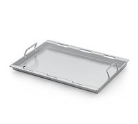 Onlyfire Piastra per Grill in Acciaio Inossidabile con Sistema di Grasso per Griglie a Gas Weber Spirit I e II 300 Serie, Spirit 400 Series, Plancha di Ricambio per Weber 6787,59.5×44×4 CM