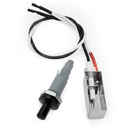 Onlyfire, pulsante a batteria, accenditore piezoelettrico, kit per Weber Spirit Genesis, platino, argento e oro, per grill a gas