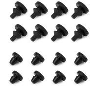 Onlyfire Set di 8 coperchi in gomma per griglia da 5 mm e 8 pezzi da 6 mm, in silicone resistente al calore, per barbecue a gas