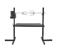 onlyfire - Sistema di griglia regolabile per arrosti, da campeggio, con motore portatile DC 3 V e asta esagonale da 29 pollici