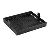onlyfire Vassoio per carbone estensibile con rivestimento resistente al calore
