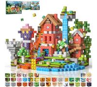 ONLYFUN Costruzioni Magnetiche per Bambini 220 PCS 2CM 3+ Giochi Cubi, Blocchi Building Blocks Giocattoli Montessori a Partire da 3 4 5 6 7 8 9 10 11 12 Anni Regali di Compleanno per Ragazzi