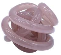 ONLYLUX IL NODINO DELL'AMORE COPPIA 2 PEZZI BOMBONIERA MATRIMONIO DIAM. 6,5 CM