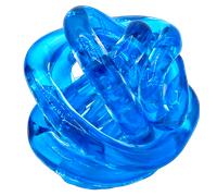 ONLYLUX IL NODINO DELL'AMORE COPPIA 2 PEZZI BOMBONIERA MATRIMONIO DIAM. 6,5 CM