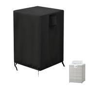 Onlyme Copertura quadrata per braciere per braciere e braciere in propano per esterni, impermeabile, per colonne e braciere a gas