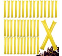 Onlynery Bastoni gonfiabili per Il tifo, Bastoncini per Spirito di,Bastoncini Colorati da Cheerleader Canne gonfiabili - Bastone da tifo per Feste Portatile Cheer Clapper Noise Maker per Feste