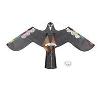 Onlynery Hawk Kite Uccello spaventatore,Piuma Riflettente Uccello spaventatore Colture di aquiloni Volanti | Scaccia Uccelli Falco Scaccia Uccelli Aquilone Scaccia Uccelli Scaccia Uccelli Estensibile