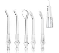 Onlyone Acqua Dental Flosser Pick per denti, 300 ml Irrigatore orale portatile, Ricaricabile Viaggio Irrigazione Cleaner, Professionale Elettrico Flossing Machine Power Flossers & Irrigatore Accessori