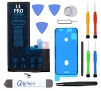 OnlyTech Batteria di Ricambio Premium iPhone 11 PRO - 3046mAh, uguale all'originale, Kit 12 Strumenti Professionali e Adesivo per Schermo Inclusi