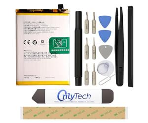 OnlyTech - Batteria di ricambio Premium per Realme Note 50-5000mAh - Qualità identica al modello BLP877 con kit di riparazione 15 Strumenti