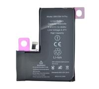 OnlyTech - Batteria Premium Capacità Aumentata di Sostituzione per iPhone 14 Pro - 3400mAh, qualità identica (chip TI) - Con adesivo