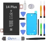OnlyTech - Batteria sostitutiva Premium per iPhone 14 Plus - 4325mAh, identica all'originale - Kit 12 Strumenti Professionali e Adesivo per Schermo Inclusi