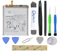 OnlyTech - Kit di riparazione Batteria per Samsung Galaxy S21 FE SM-G990-4500mAh - con 10 Strumenti e Adesivo