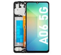 OnlyTech - Schermo LCD completo con telaio montato di ricambio per Samsung Galaxy A06 5G (SM-A066B)