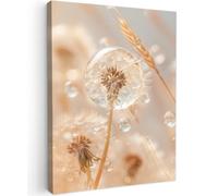 OnlyWow© Poster da Esterno 50x70 cm Giardino Decor Design Moderno Dipingere Tele Balcone Terrazzo Decorazione Muro Murali Dente di Leone - Acqua - Natura - Natura Morta - Moderno
