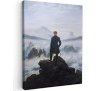 OnlyWow© Quadro da Giardino 60x80 cm Decoration Murale Balcone Terrazzo Decori Telo Decorativo Stampa Grande Bellissimi Home Decoro Antichi Maestri - Arte - Caspar David Friedrich