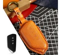 ONNAT Custodia per Portachiavi in Pelle per Auto, per Golf 8 MK8 ID 3 ID 4 per Skoda Octavia 4 A8 per Seat Leon MK4 Cupra formentor, Custodia per Portachiavi