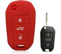 ONNAT Custodia portachiavi in silicone con serratura per auto, per Opel Corsa DFA Grandland X Crossland Combo C Custodia per Citroen C4 Cactus C5
