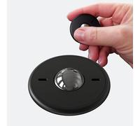 ONO Scroller - Fidget giocattolo portatile per adulti, aiuta ad alleviare lo stress, l'ansia, la tensione, promuove la concentrazione, la chiarezza, design compatto e portatile (nero, alluminio)